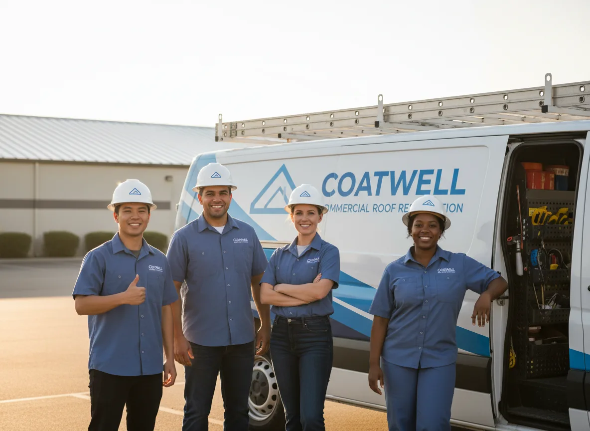 Commercial roof coating company in Fillmore, IL